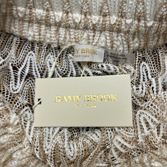 Ramy Brook Cream and Gold Swim Coverup - Picture 10 of 14